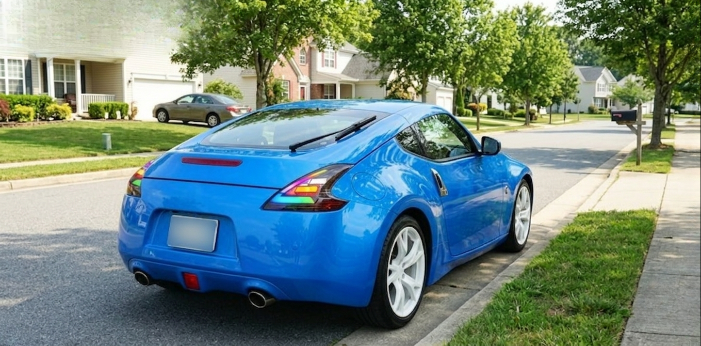 NTXGlow RGB CLEAR tail lights (2009 - 2021 Nissan 370z)