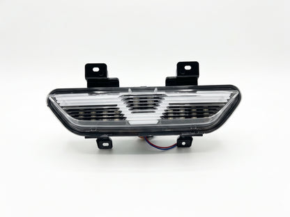 2018-2023 Ford Mustang clear lens LED reverse light installed on rear diffuser
