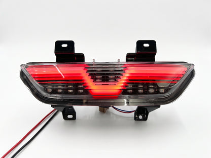 Clear lens LED backup light for 2018-2023 Ford Mustang rear bumper