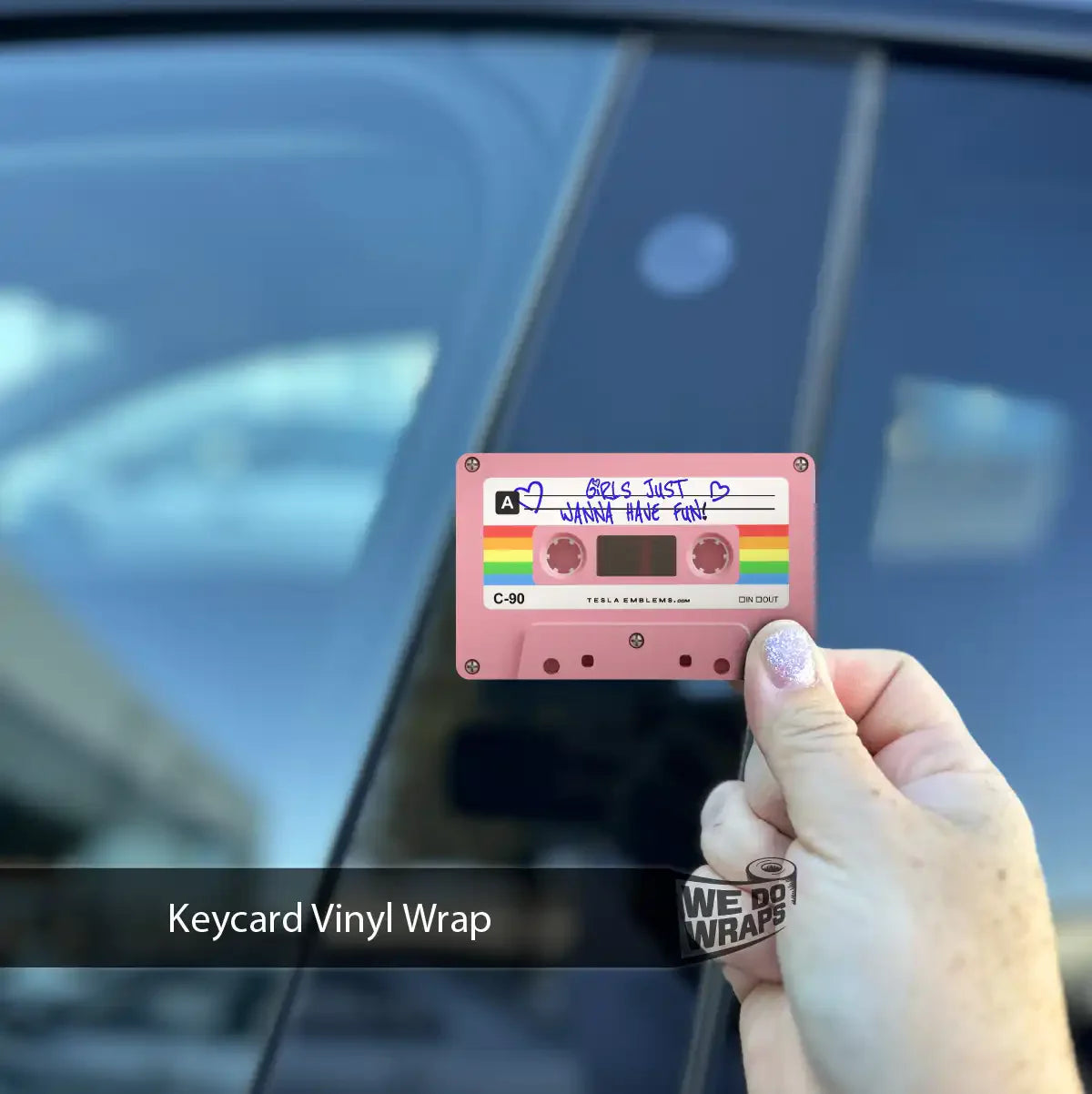 Girls Mix Tape | NFC Key Card Wrap