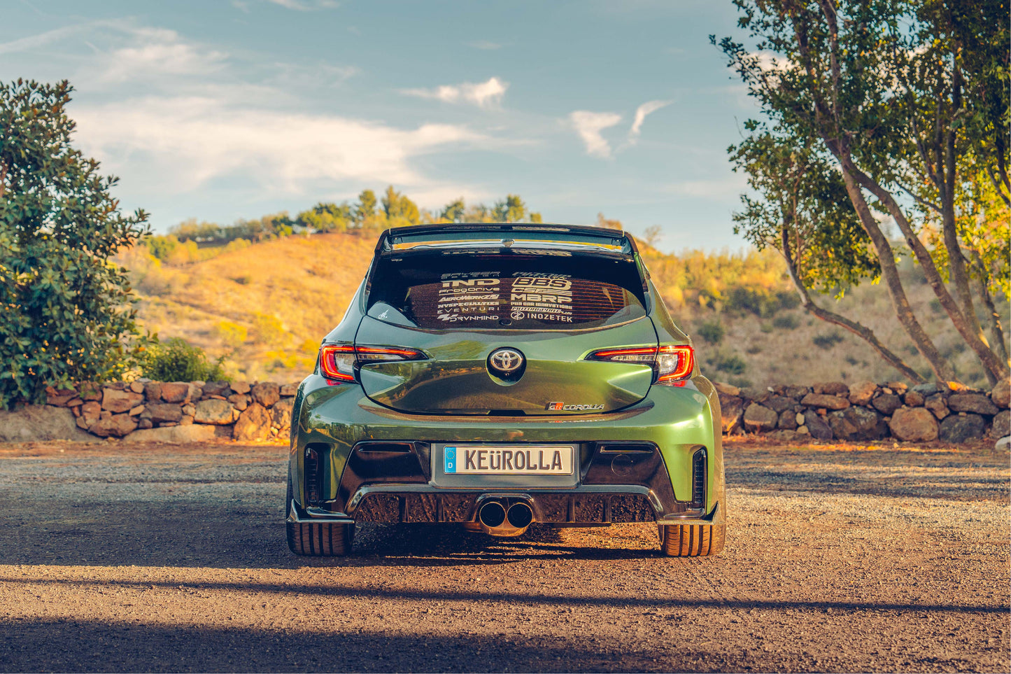 WRC Wing V3 – TOYOTA GR COROLLA (E210, 2023+)