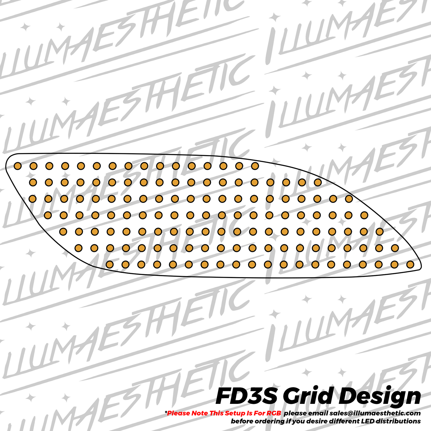 Mazda RX-7 (FD3S) - Complete Corner Marker DIY Kit