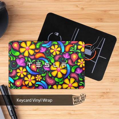 Groovy Bloom | NFC Key Card Wrap