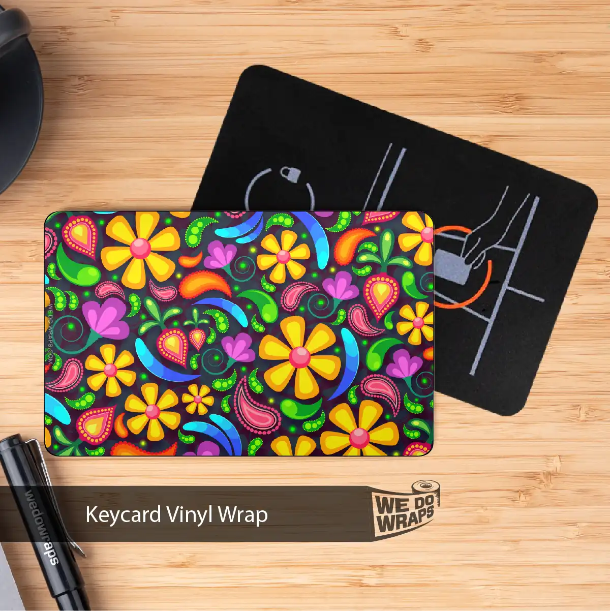 Groovy Bloom | NFC Key Card Wrap