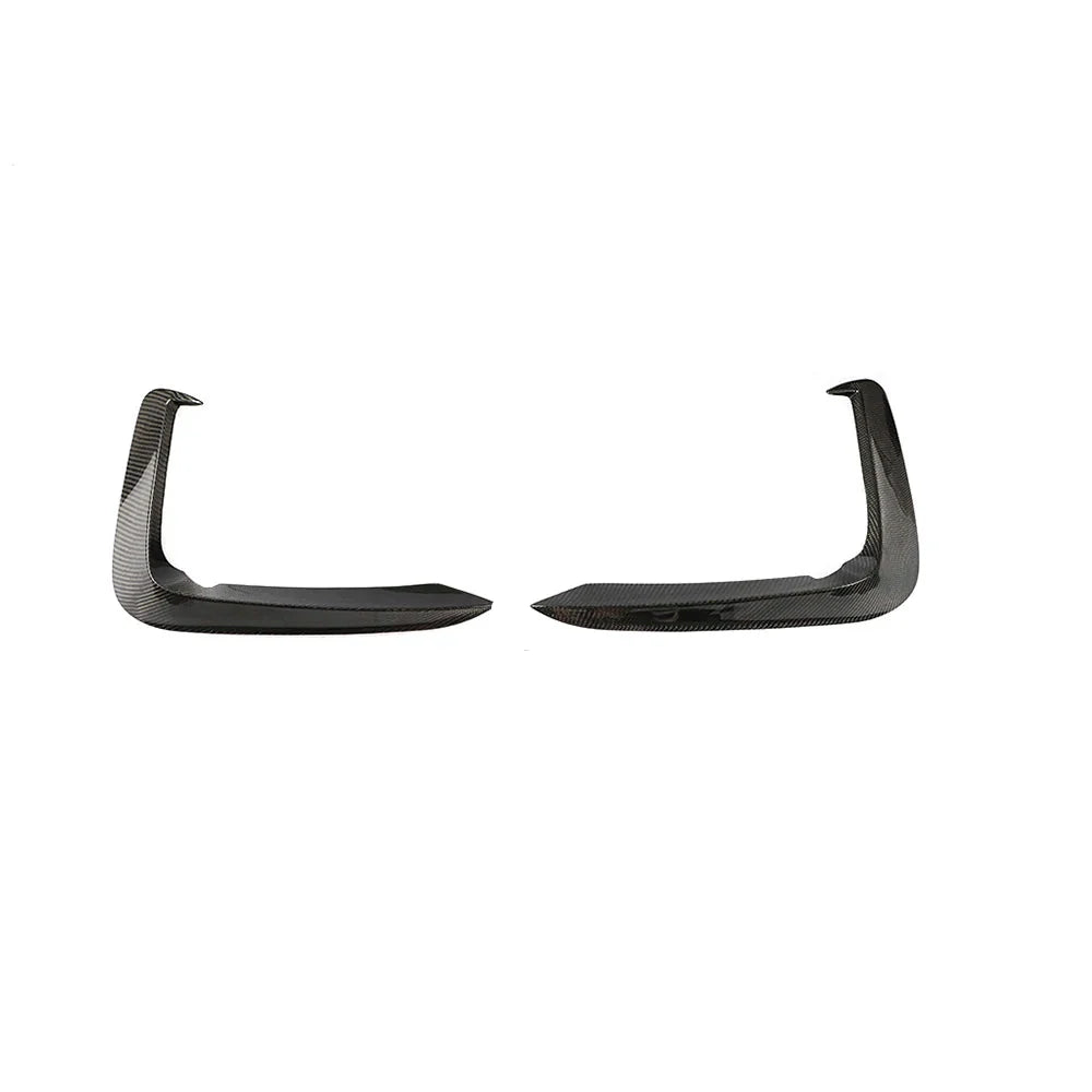 Audi A5 S-Line / S5 B9 Carbon Fiber Front Bumper Canards 2017 - 2019