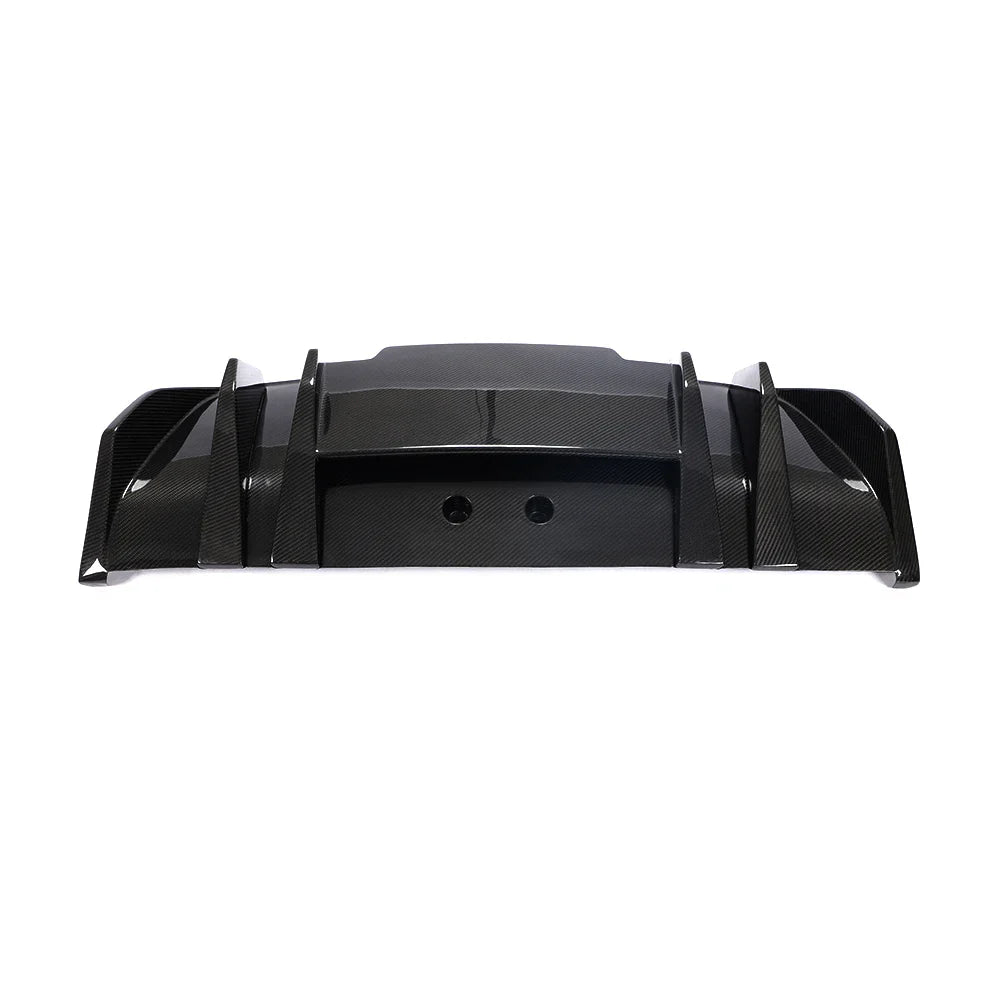 Audi R8 V10 Coupe 4S Gen 2 Dry Carbon Fiber Custom-Style Rear Bumper Lip Diffuser 2016 - 2018