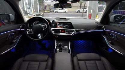 BMW 3 Series G20 / G28 Interior 64-Color LED Ambient Light Kit 2020 - 2024
