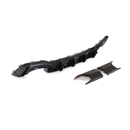 Audi RS6 / A6 C8 Avant Wagon Dry Carbon Fiber JC Design Rear Bumper Diffuser 2019 - 2021