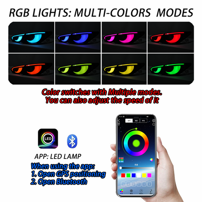 2013–2017 Infiniti Q50 / Q50S RGB Hawkeye Style Taillights