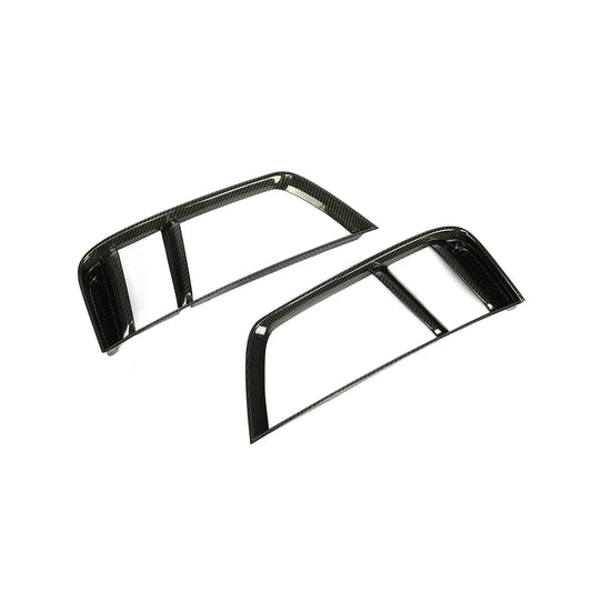 Audi R8 V10 Coupe 4S Gen 2 Carbon Fiber Rear Bumper Vent Fender Covers 2016 - 2018