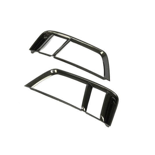 Audi R8 V10 Coupe 4S Gen 2 Carbon Fiber Rear Bumper Vent Fender Covers 2016 - 2018