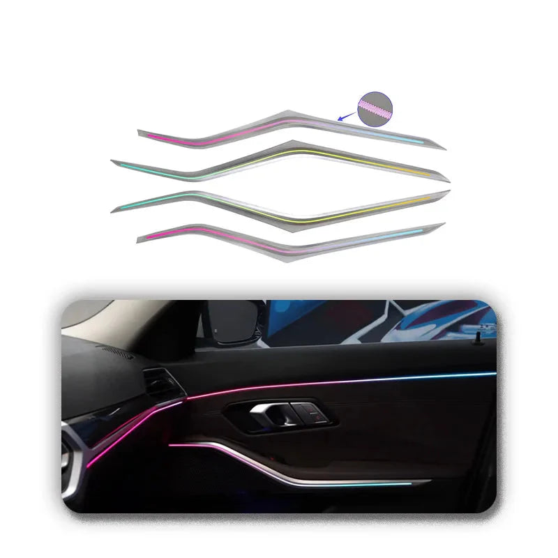 BMW 3 Series G20 / G28 Interior 64-Color LED Ambient Light Kit 2020 - 2024