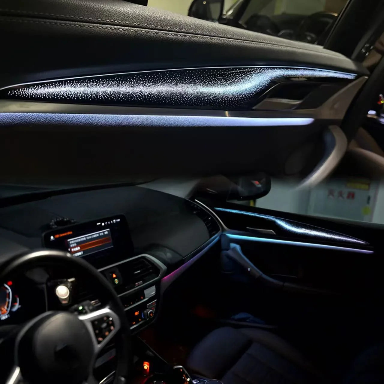 BMW X3 G01 / X4 G02 Interior 64-Color Galaxy Style LED Ambient Light Kit 2018 - 2023