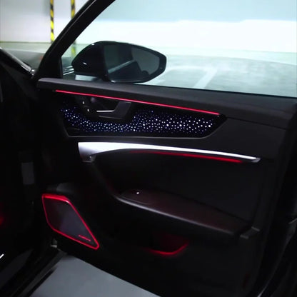 Audi A7 / S7 / RS7 / A6 C8 Interior 64-Color LED Ambient Light Kit 2019 - 2025