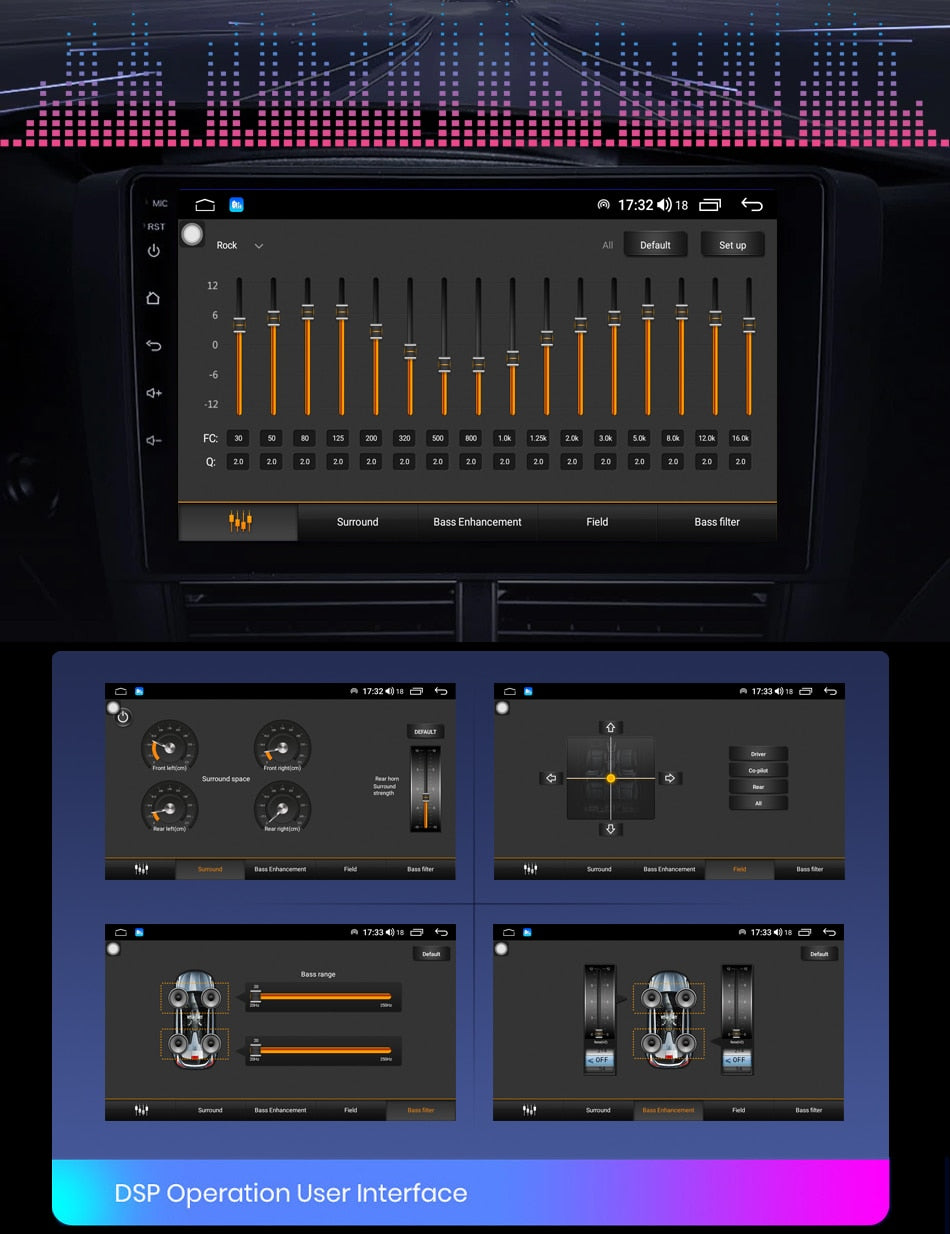 Idoing Head Unit for Subaru Forester 14-18  /  Imprezza 14-16  / XV 14-17 *Harman Kardon Compatible *Wireless Apple CarPlay & Android Auto
