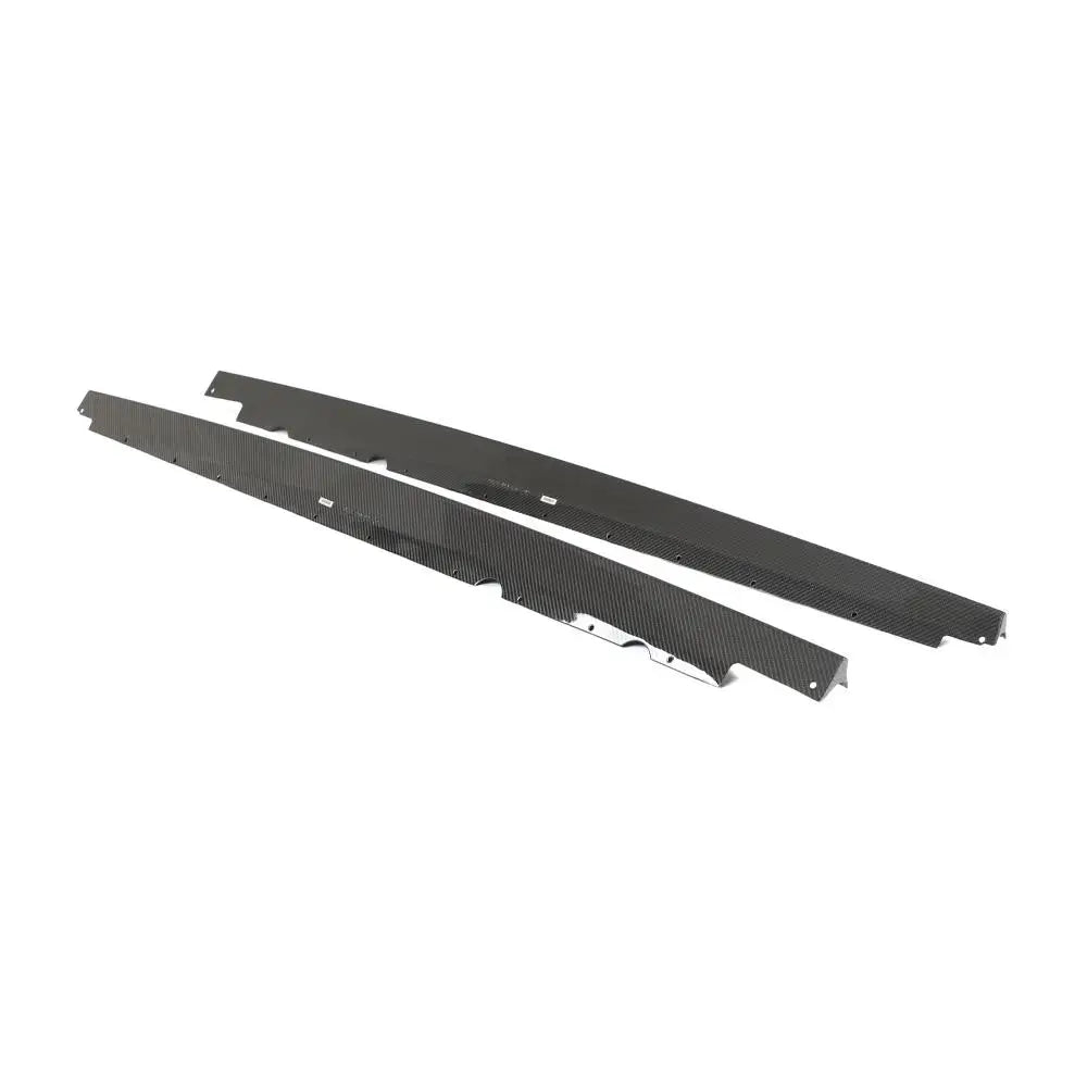 Audi R8 V10 Coupe 4S Gen 2 Facelift Prepreg Dry Carbon Fiber Side Skirts Extensions 2019 - 2023