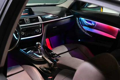 BMW 3 Series F30 / F31 / F34 / F35 / F36 Interior 64-Color LED Ambient Light Kit 2013 - 2019