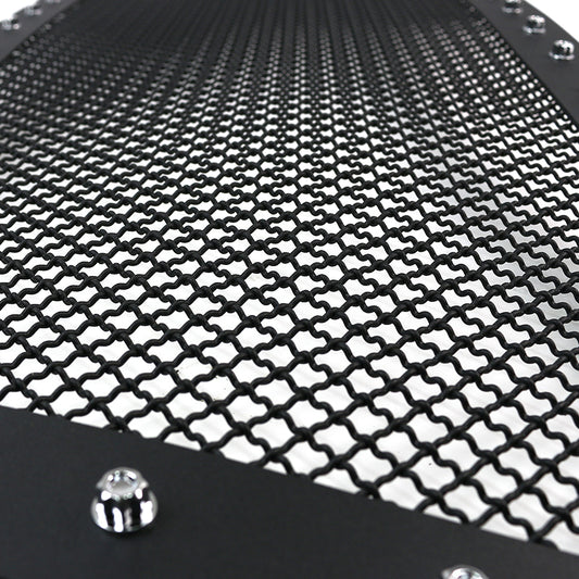 2013-2018 RAM 1500 1500 Rivet Style Black Stainless Steel Mesh Grille Insert