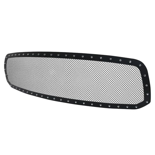2013-2018 RAM 1500 1500 Rivet Style Black Stainless Steel Mesh Grille Insert