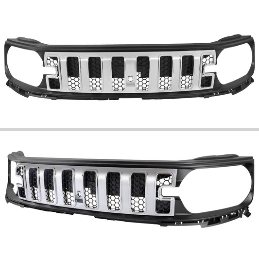 2021-2025 Ford Bronco Sport Chrome Mesh Hood Replacement Grille