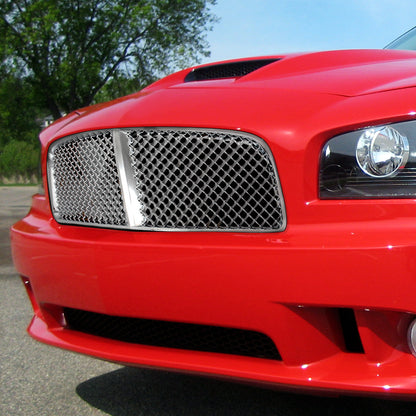 2005-2010 Dodge Charger Chrome ABS Front Hood Grille