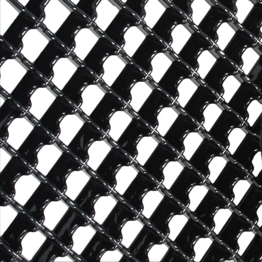 2003-2007 Cadillac CTS Glossy Black ABS Mesh Grille
