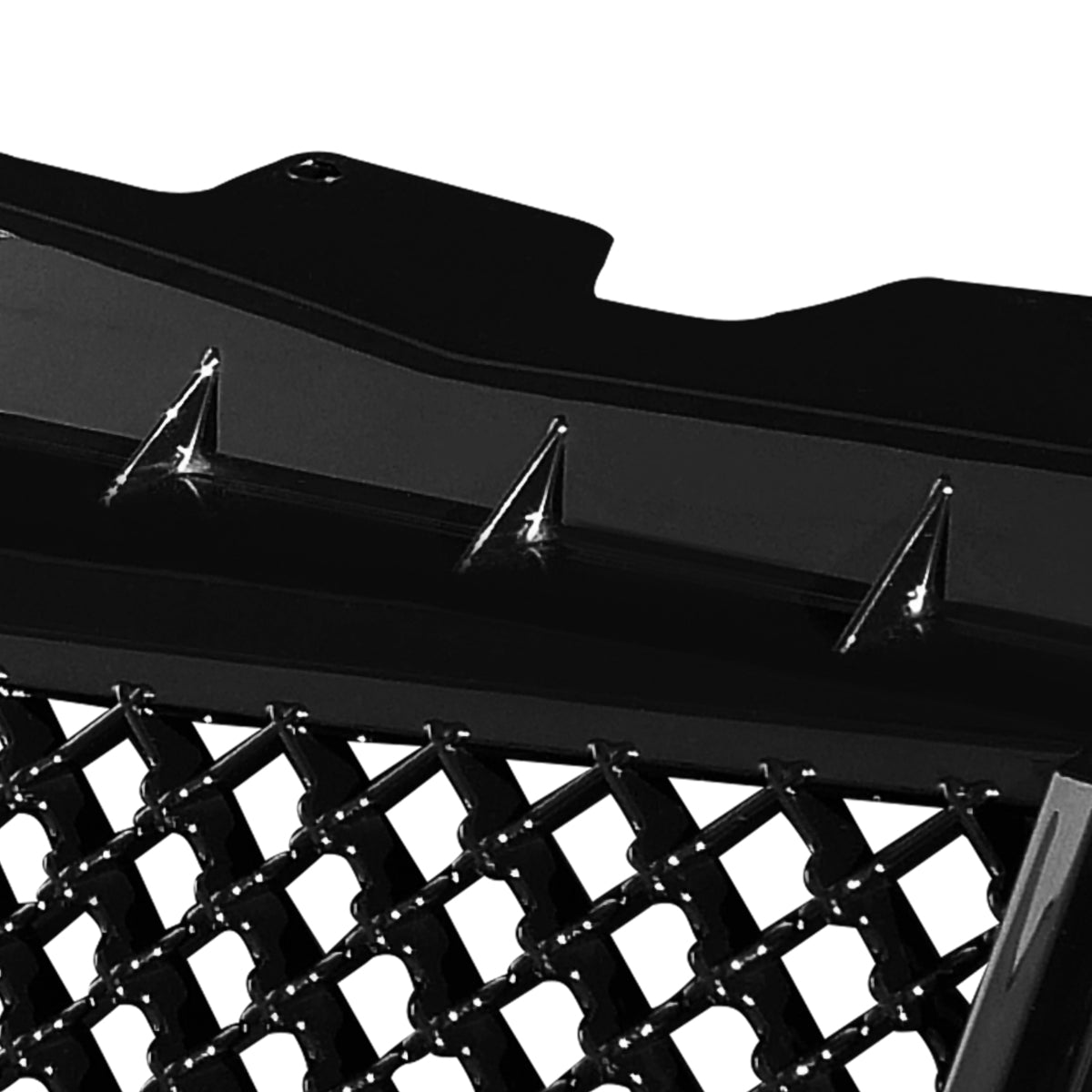 2003-2007 Cadillac CTS Glossy Black ABS Mesh Grille