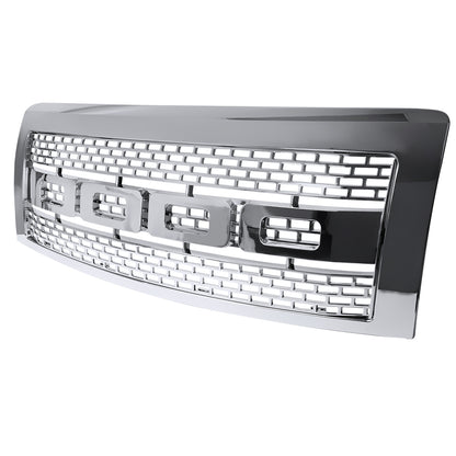 2009-2014 Ford F-150 Raptor Style Chrome ABS Grille