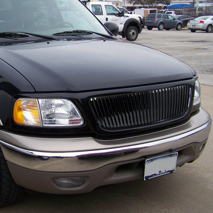 1999-2004 Ford F-150/Expedition Black ABS Vertical Grille