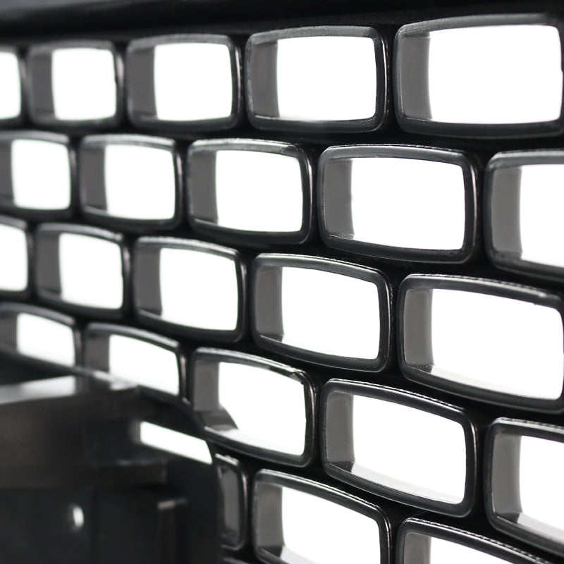 2014-2015 GMC Sierra 1500 Glossy Black ABS Denali Style Square Mesh Grille