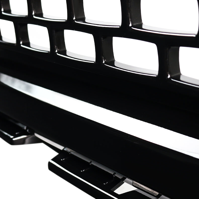 2014-2015 GMC Sierra 1500 Glossy Black ABS Denali Style Mesh Grille