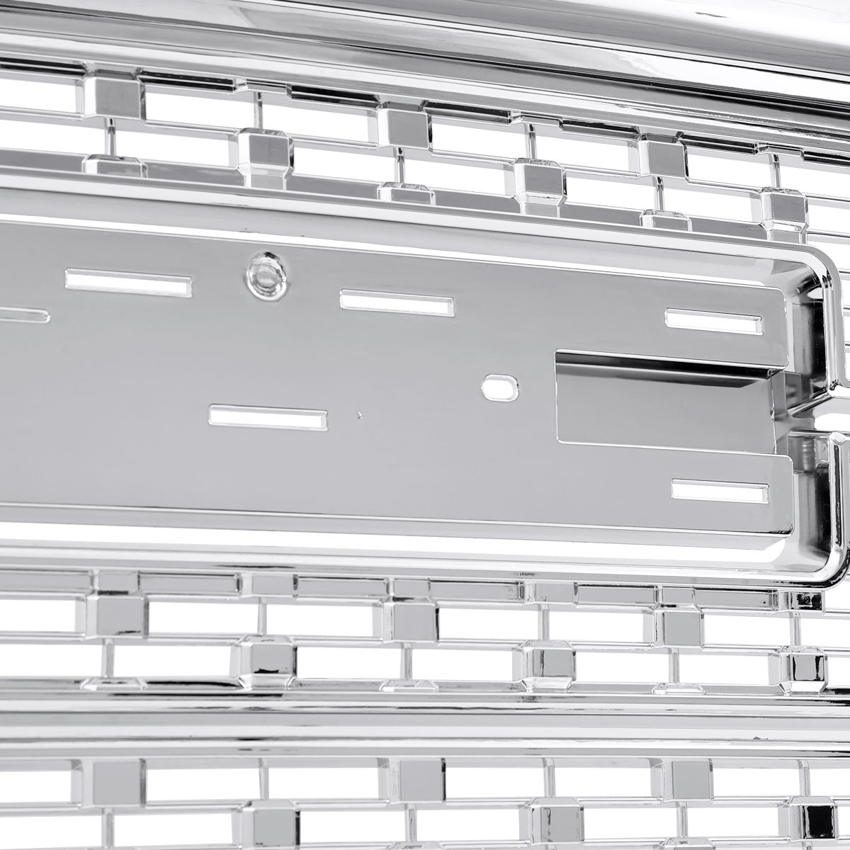 2016-2018 GMC Sierra 1500 Chrome Mesh Denali Style Hood Replacement Grille