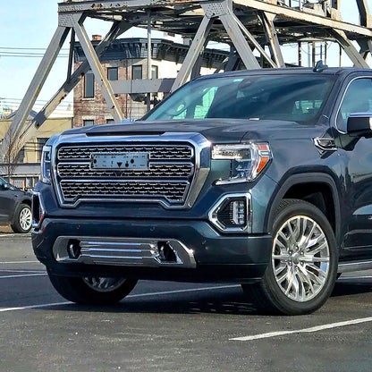 2019-2021 GMC Sierra 1500 Chrome Denali Style Mesh Front Upper Hood Grille