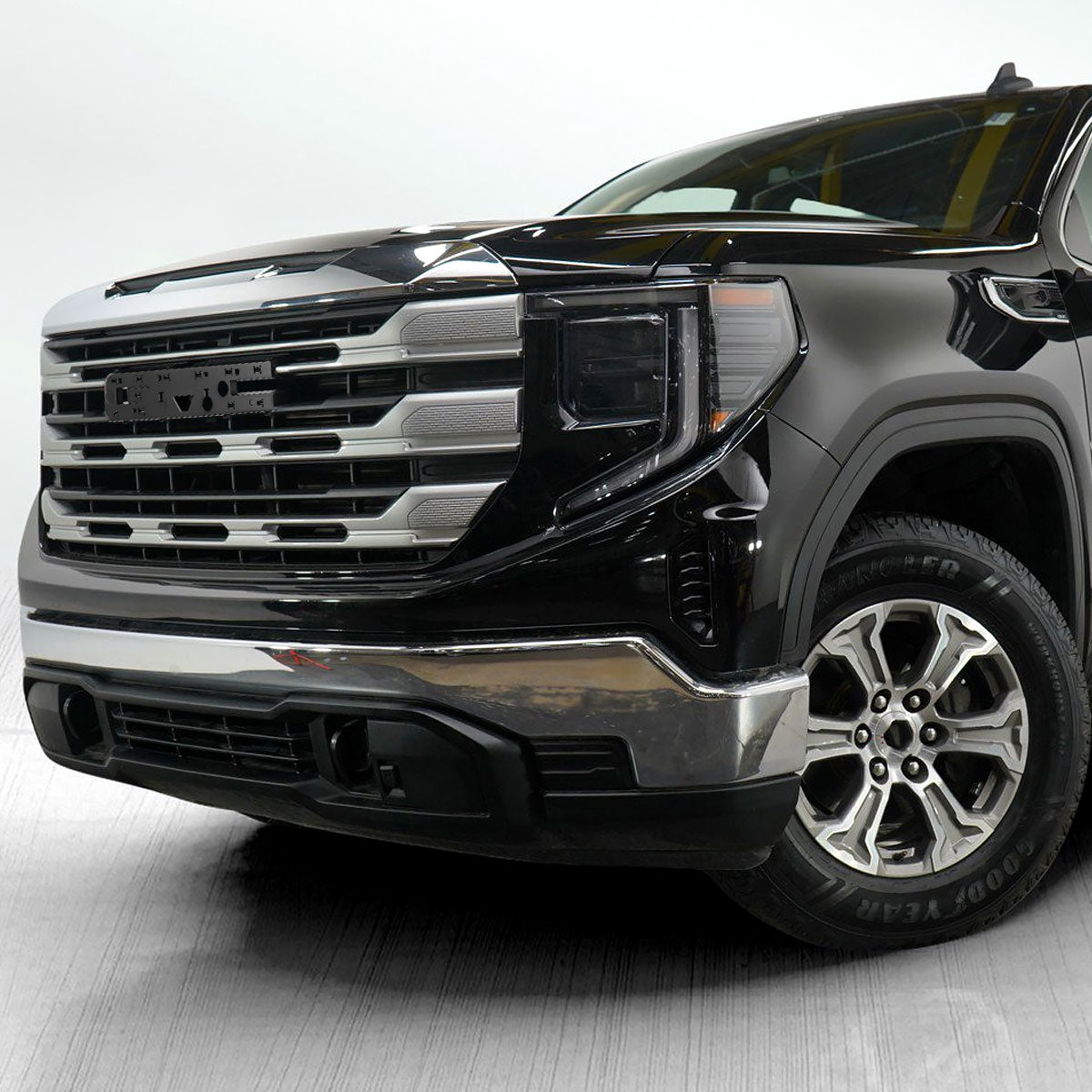 2022-2025 GMC Sierra 1500 Chrome SLE Style Mesh Front Upper Hood Grille