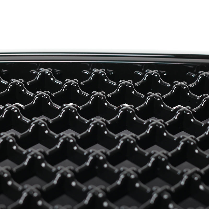2006-2008 Dodge RAM Glossy Black ABS Mesh Grille