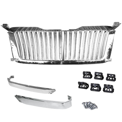 2003-2006 Chevrolet Silverado/Avalanche Chrome ABS Conversion Vertical Grille