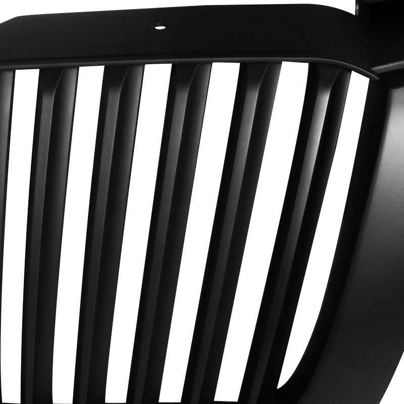 2003-2006 Chevrolet Silverado/Avalanche Matte Black ABS Conversion Vertical Grille