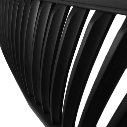 2003-2006 Chevrolet Silverado/Avalanche Matte Black ABS Conversion Vertical Grille