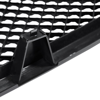2007-2013 Chevrolet Silverado 1500 Glossy Black ABS Honeycomb Mesh Grille
