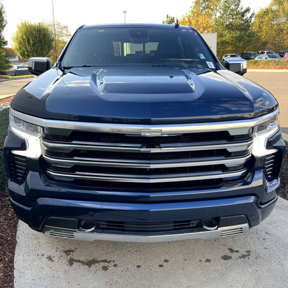 2022-2024 Chevrolet Silverado 1500 High Country Chrome Mesh Front Upper Hood Grille