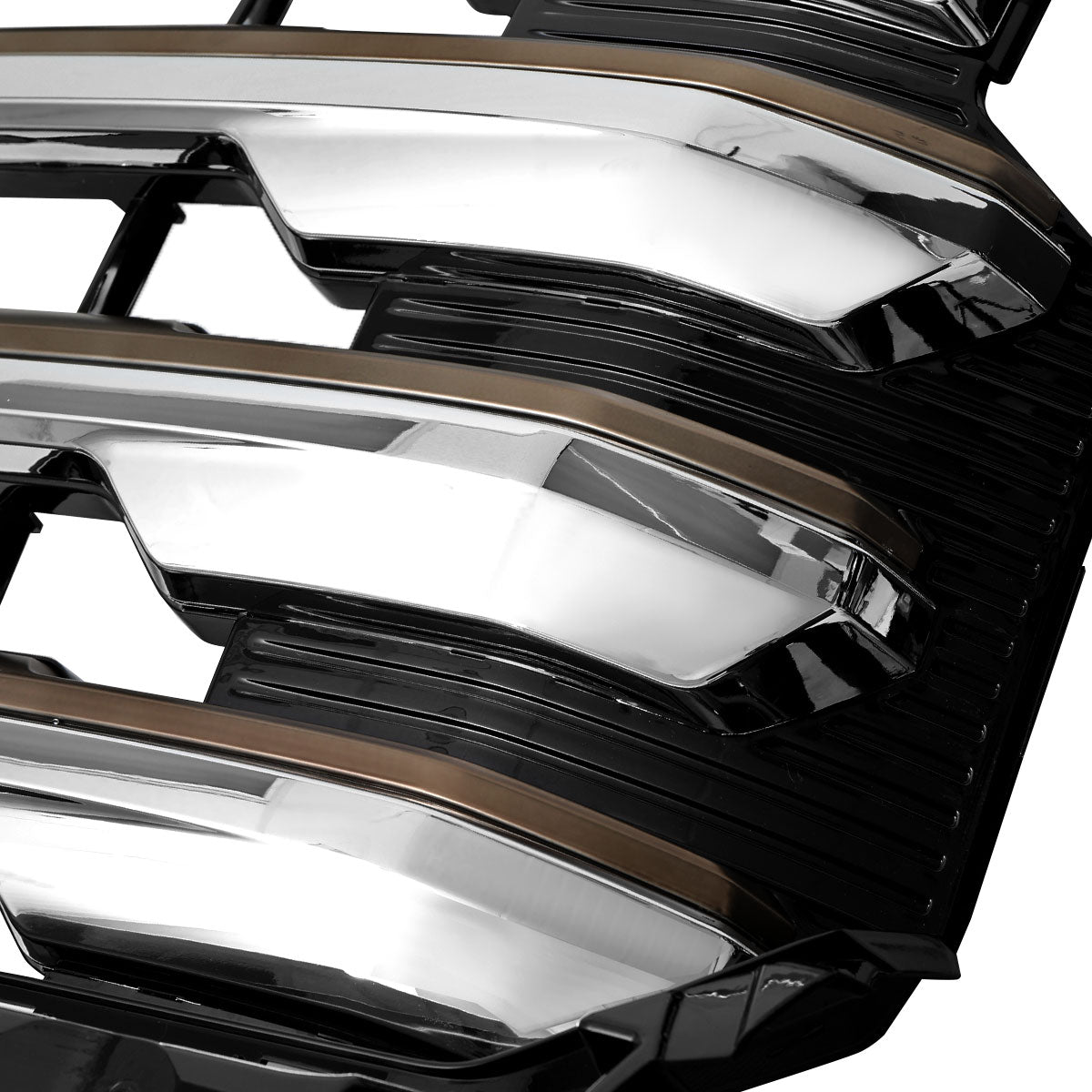 2022-2024 Chevrolet Silverado 1500 High Country Chrome Mesh Front Upper Hood Grille