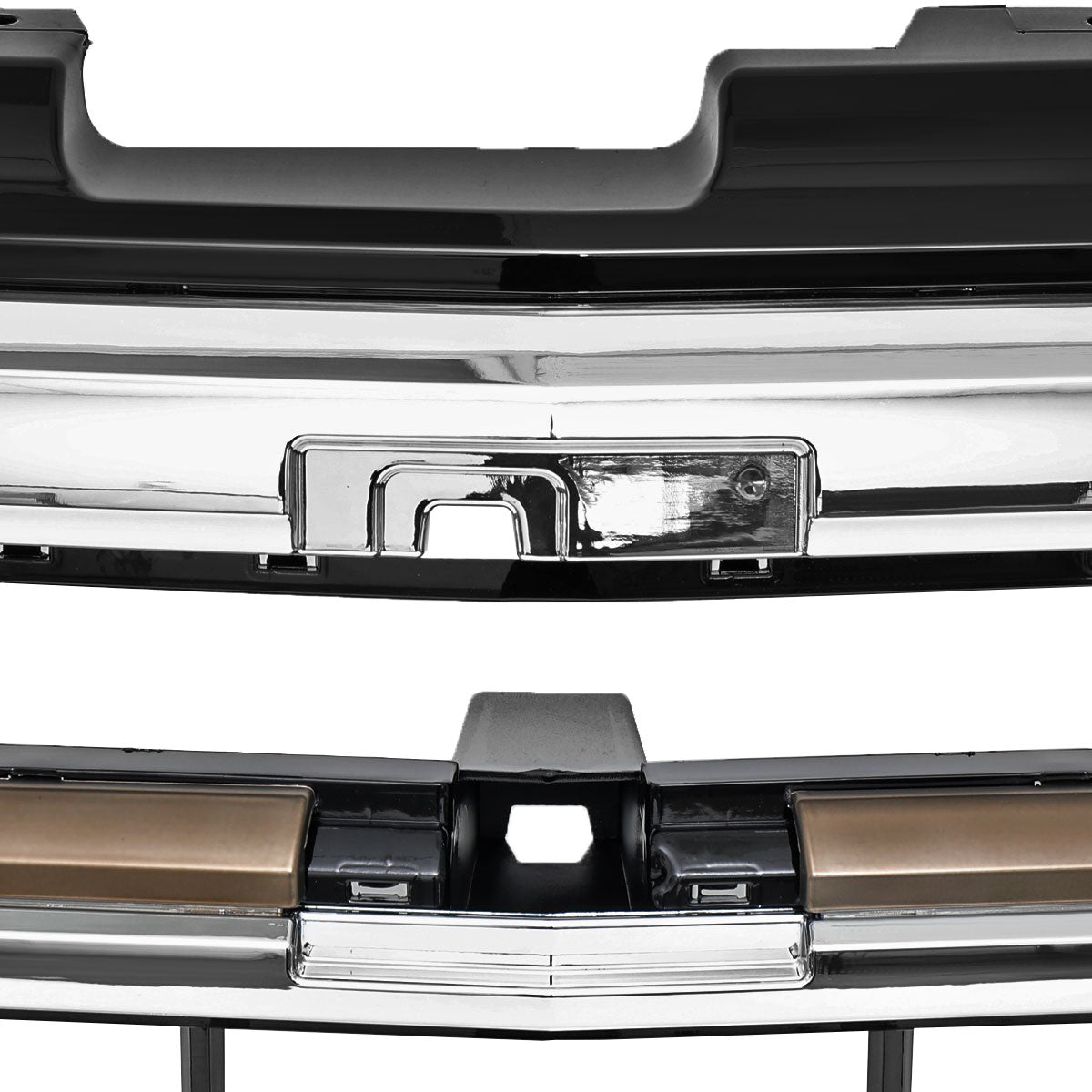 2022-2024 Chevrolet Silverado 1500 High Country Chrome Mesh Front Upper Hood Grille