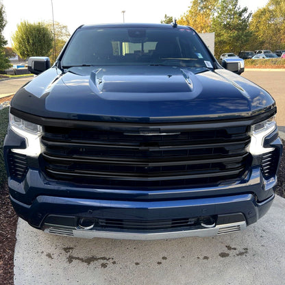 2022-2024 Chevrolet Silverado 1500 High Country Black Mesh Front Upper Hood Grille