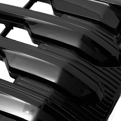 2022-2024 Chevrolet Silverado 1500 High Country Black Mesh Front Upper Hood Grille