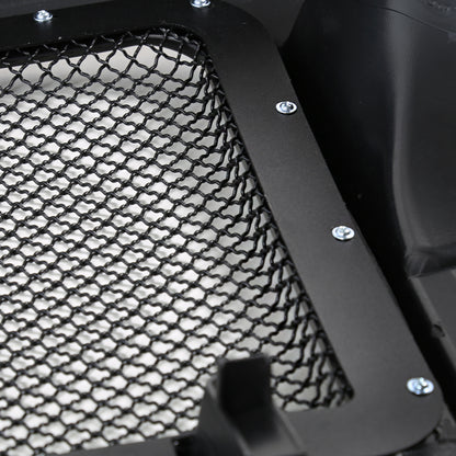 2007-2018 Jeep Wrangler Matte Black ABS Mesh Grille