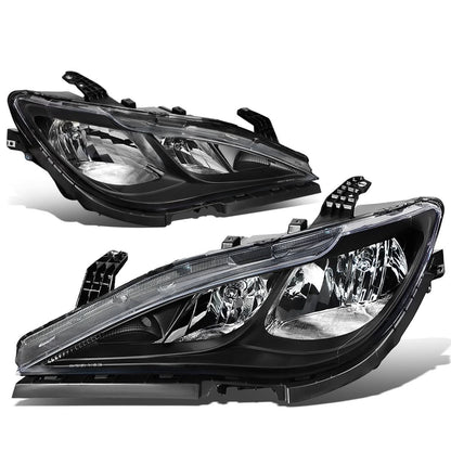 2017-2020 Chrysler Pacifica Black Housing Headlights w/ Clear Corner