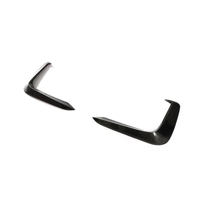 Audi A5 S-Line / S5 B9 Carbon Fiber Front Bumper Canards 2017 - 2019