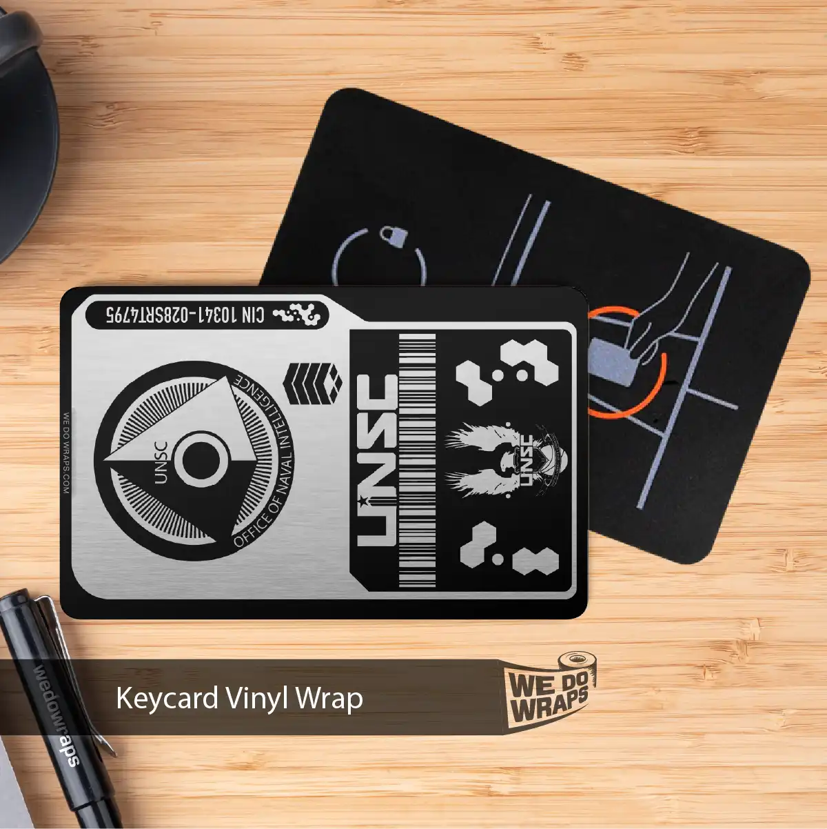 Halo UNSC Access ID | NFC Key Card Wrap