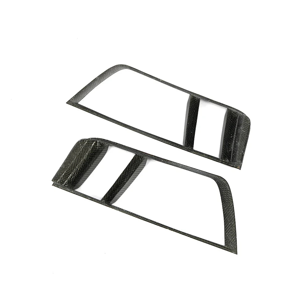 Audi R8 V10 Coupe 4S Gen 2 Carbon Fiber Rear Bumper Vent Fender Covers 2016 - 2018