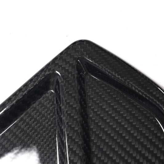 Audi RS7 C8 Sportback 4-Door Pre-Preg Dry Carbon Fiber Rear Bumper Canards 2020 - 2023